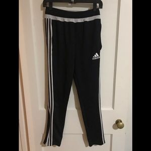 Adidas lined running pants {youth L}